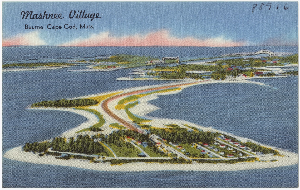 Mashnee Village, Bourne, Cape Cod, Mass. Digital Commonwealth