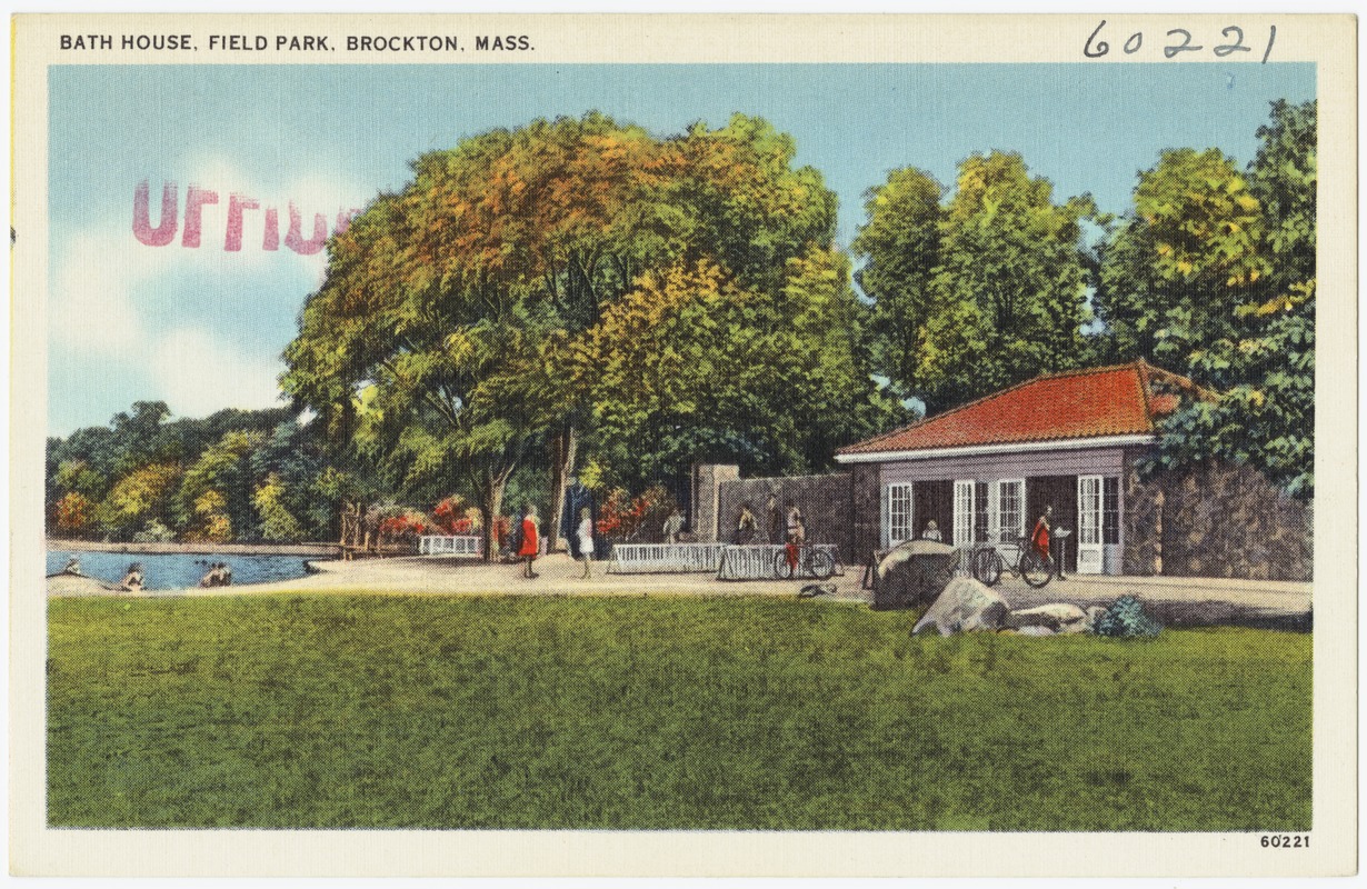 Bath House, Field Park, Brockton, Mass.