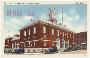 Post office, Crescent Street, Brockton, Mass.