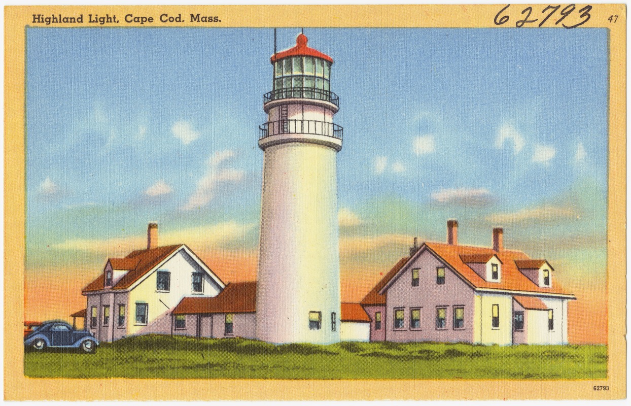 Highland Light, Cape Cod, Mass. - Digital Commonwealth