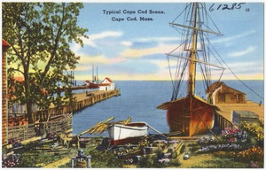 Typical Cape Cod scene, Cape Cod, Mass.