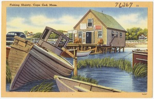 Fishing shanty, Cape Cod, Mass.