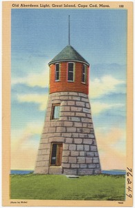 Old Aberdeen Light, Great Island, Cape Cod, Mass.