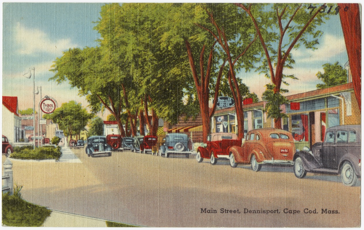 Main Street, Dennisport, Cape Cod, Mass.