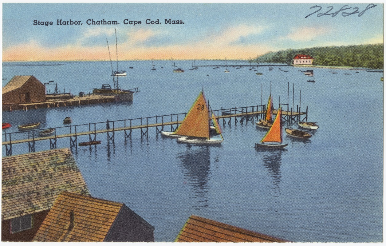 Stage Harbor, Chatham, Cape Cod, Mass. Digital Commonwealth