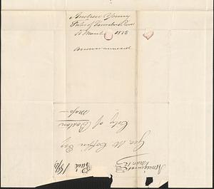 Andrew Young to George Coffin, 11 March 1835