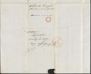 Charles Vaughan to George Coffin, 6 April 1843