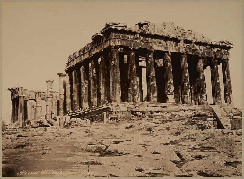 Athènes. Le Parthenon. Grèce - Digital Commonwealth