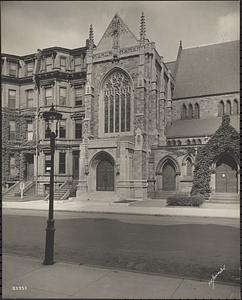 Emmanuel Church, Lindsay Memorial Chapel, Newbury St., Boston (Allen & Collens, arch.)