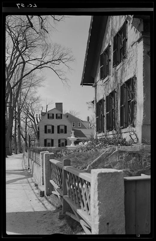 The Victorian Gothic Era left Concord with this unusual stone house