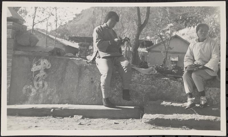 Villagers near Peking