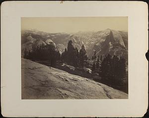 The Domes from Sentinel Dome, Yosemite (A)