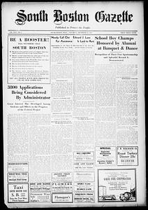 South Boston Gazette, December 18, 1937