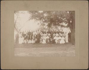 First Wood family reunion held at the E.H. Wood residence