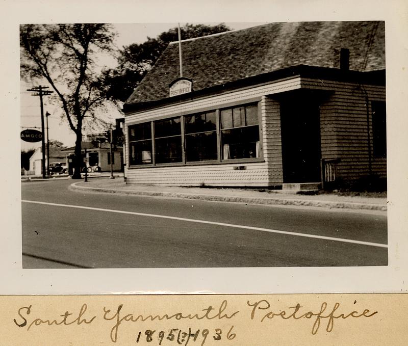 Post office 1895? to 1936, South Yarmouth, Mass.