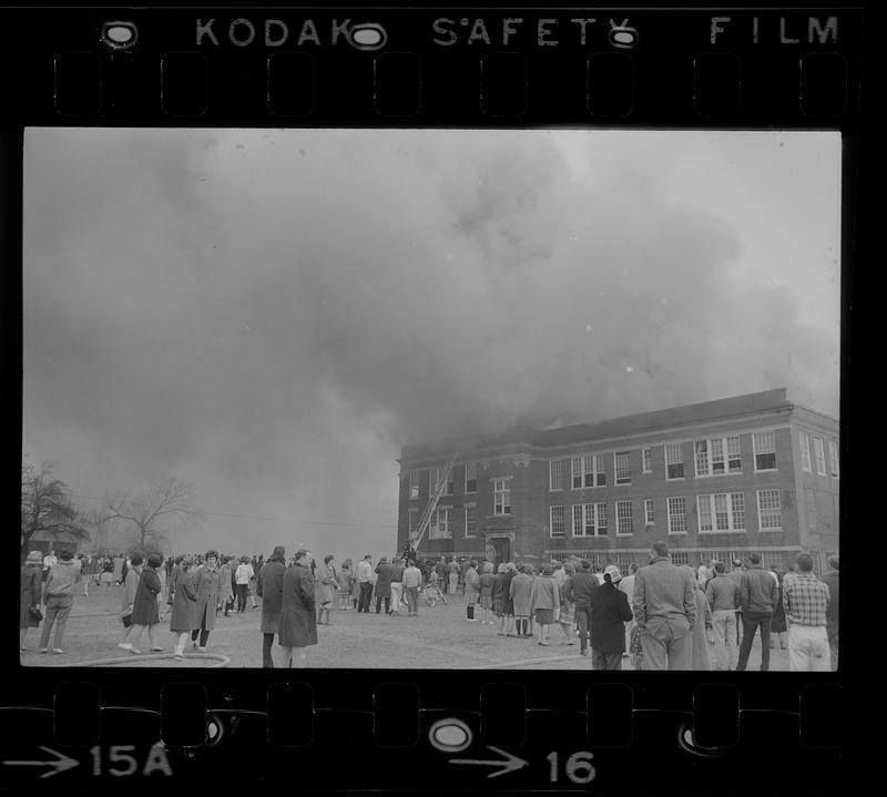 Amesbury High School fire