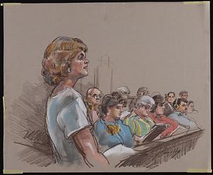 Courtroom scene