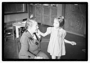 Mabel Adams, principal of Horace Mann School