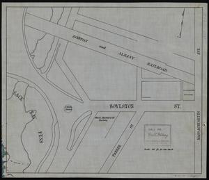 Plans of an area east of Back Bay Park bounded by Boylston and Ipswich Streets, Boston, Mass.