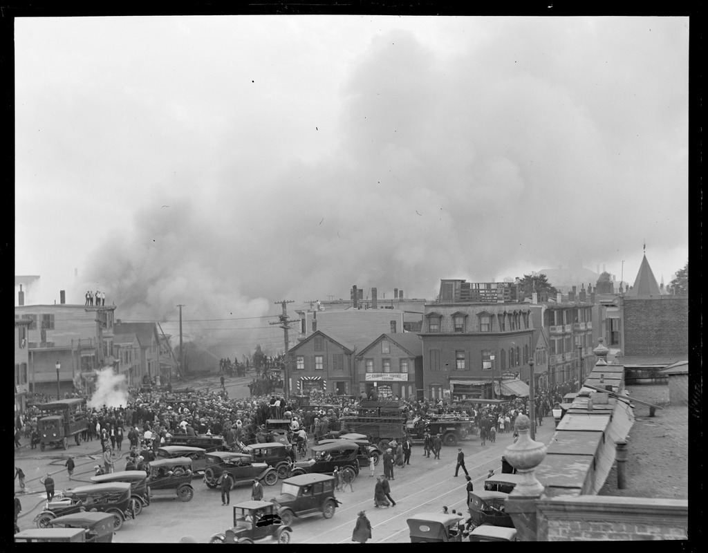 Four alarm East Boston fire - Digital Commonwealth