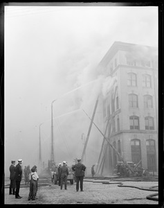 Fairbanks building fire, Congress St., South Boston