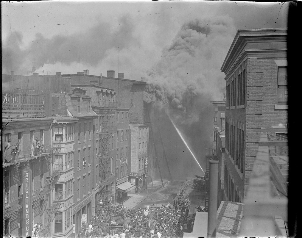 Chelsea Square fire raging (No. 125-1-)