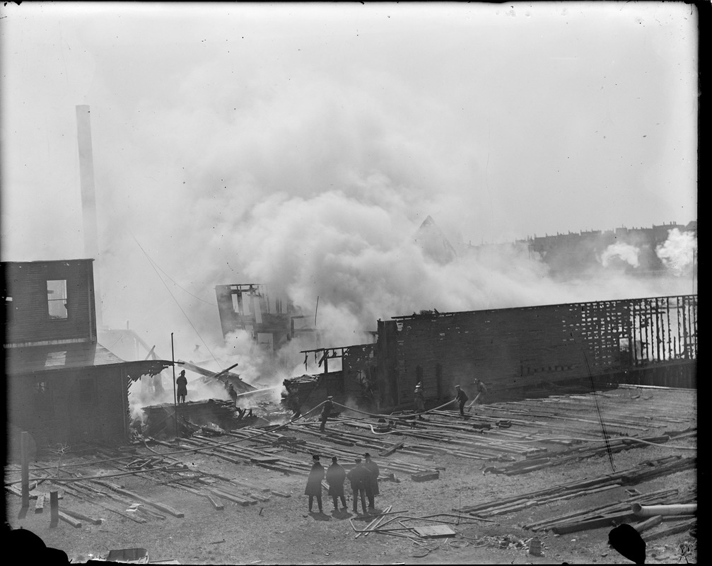 General alarm fire, Chelsea Box factory