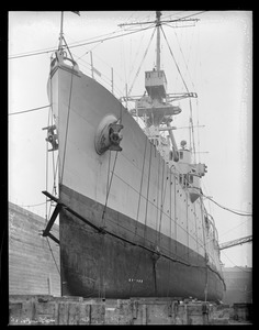 USS Trenton in South Boston drydock