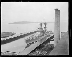 USS Maryland in South Boston