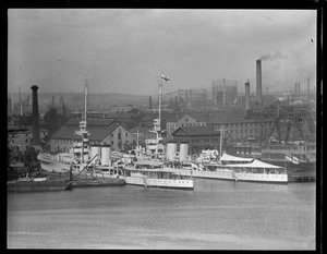 British cruisers Cairo and Calcutta