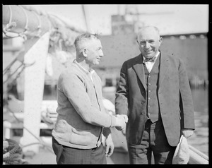 Men on Boat - Schooner?