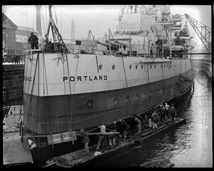 USS Portland - Navy Yard