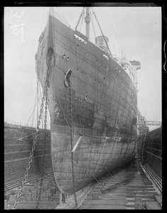 ship in drydock