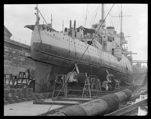 USS Trenton - Navy Yard drydock