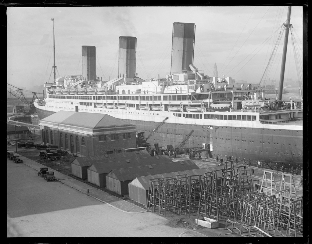 SS Majestic - largest ship afloat. E - No.1