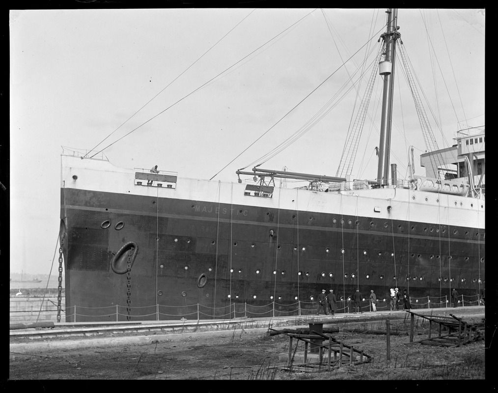 SS Majestic - largest ship afloat. C - No.1
