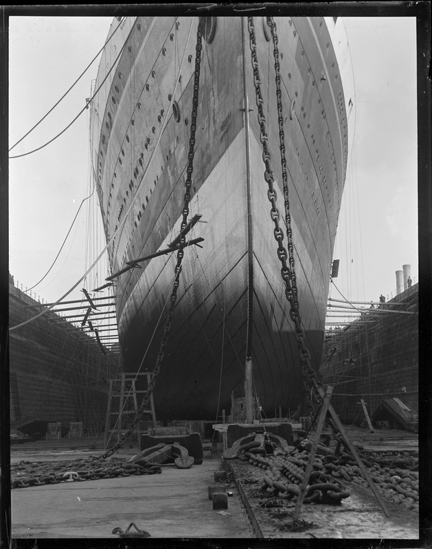 SS Majestic. Largest ship afloat.