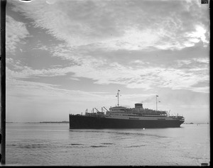 Italian ocean liner - SS Saturnia, Trieste