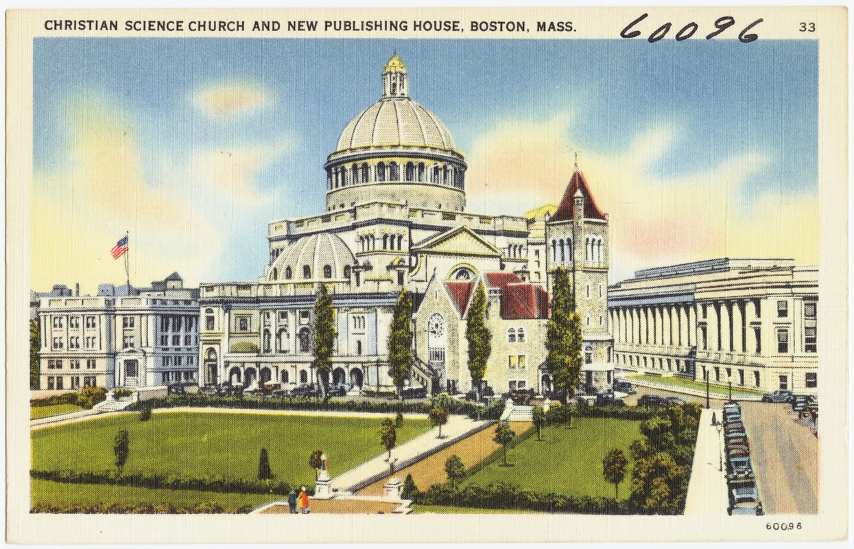Christian Science Church and new Publishing House, Boston, Mass.