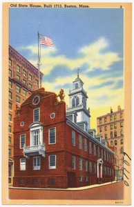Old State House, built 1713, Boston, Mass.