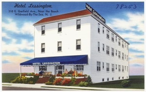 Hotel Lessington, 310 E. Garfield Ave., near the beach, Wildwood-by-the-Sea, N. J.