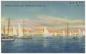 Sailing on Sunset Lake, Wildwood-by-the-Sea, N.J.