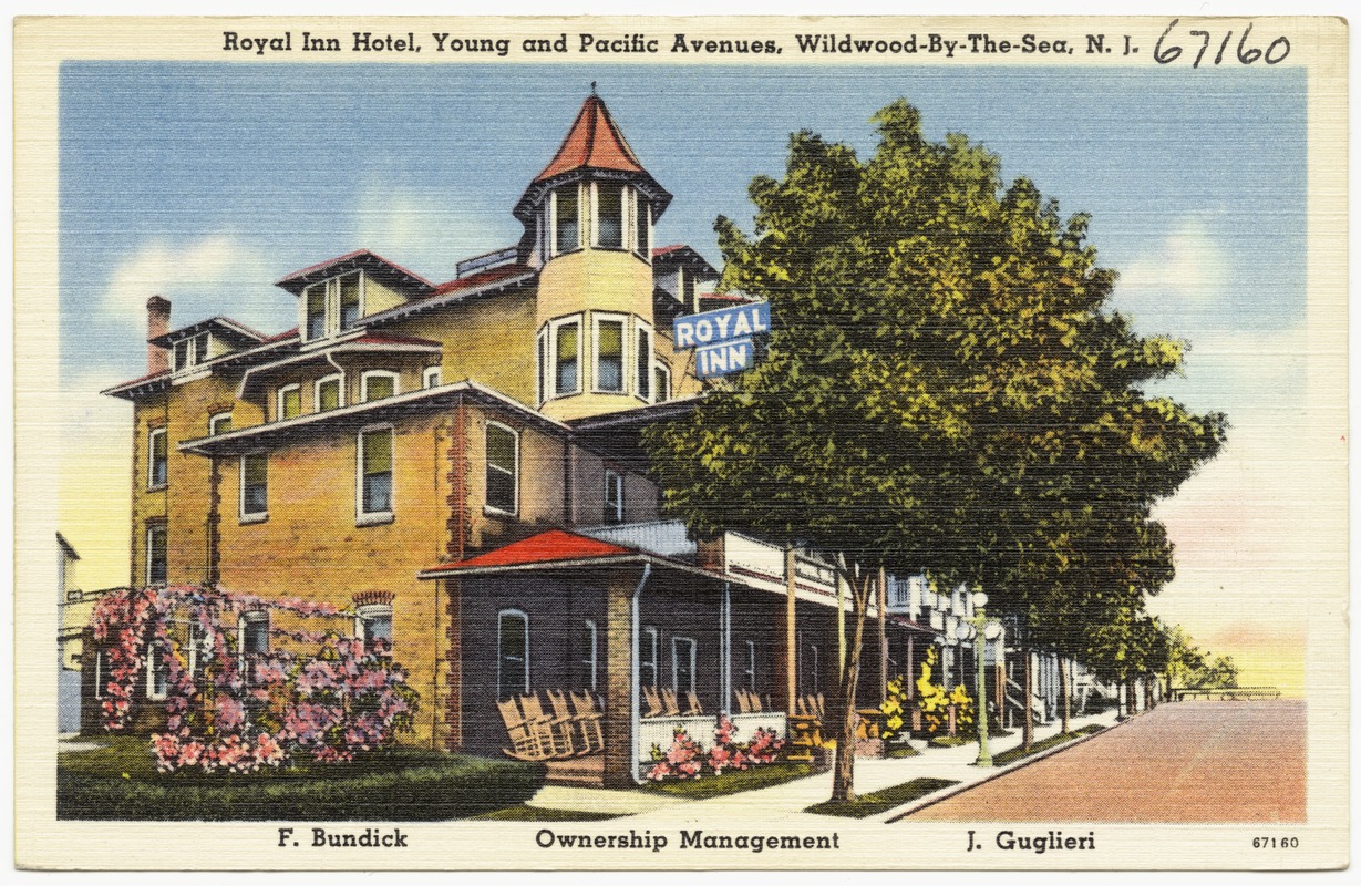 Royal Inn Hotel, Young and Pacific Avenues, Wildwood-by-the-Sea, N. J.