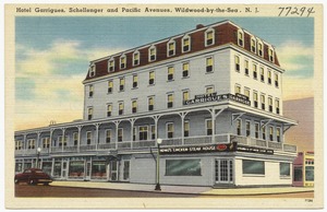 Hotel Garrigues, Schellenger and Pacific Avenues, Wildwood-by-the-Sea, N. J.
