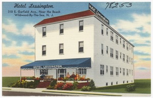 Hotel Lessington, 310 E. Garfield Ave., near the beach, Wildwood-by-the-Sea, N. J.