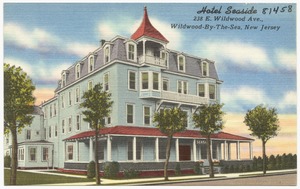 Hotel Seaside, 238 E. Wildwood Ave., Wildwood-by-the-Sea, New Jersey