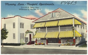 Memory Lane -- Newport Apartments, 213-219 E. Baker Ave., Wildwood by the Sea, N. J.