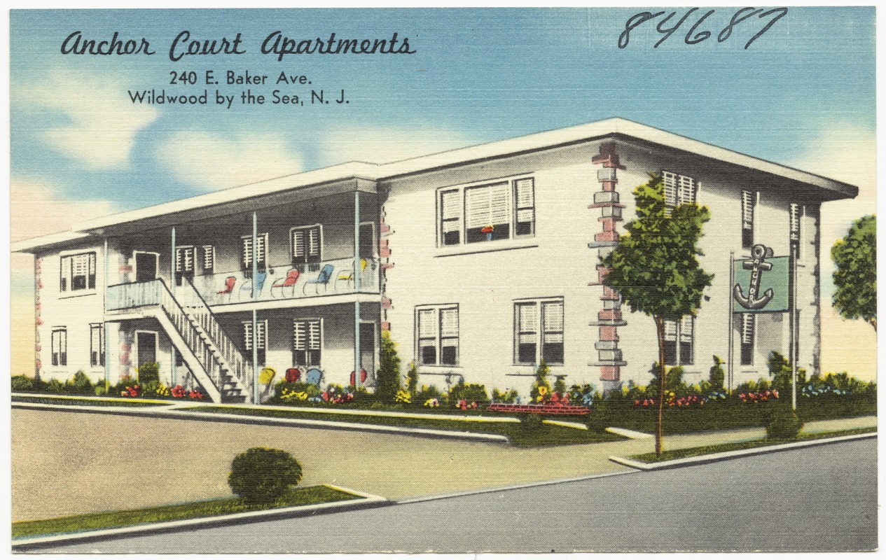 Anchor Court Apartments, 240 E. Baker Ave., Wildwood by the Sea, N. J.