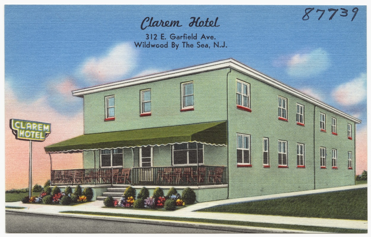 Clarem Hotel, 312 E. Garfield Ave., Wildwood by the Sea, N. J.