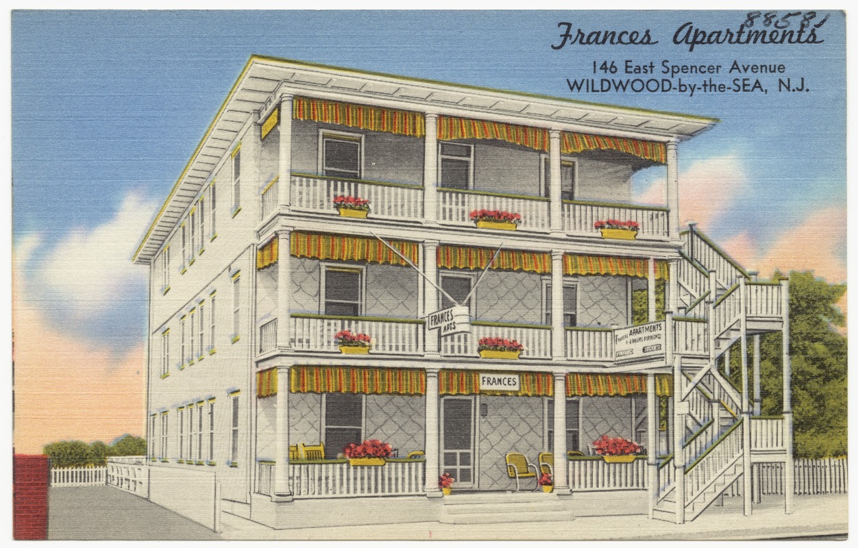 Frances Apartments, 146 East Spencer Avenue, WildwoodbytheSea, N.J